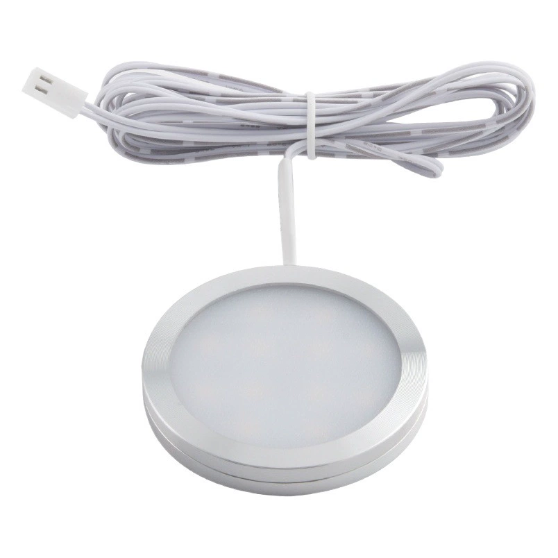 Трансграничный светодиодный круглый светильник для шкафа 12 бусин 18 бусин костюм 12 В небольшой прожектор домашняя спальня шкаф производители света оптом