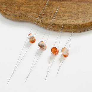 Huang Qi handmade jewelry accessories beaded special open fork needle eye needle knitting bead tool accessories material