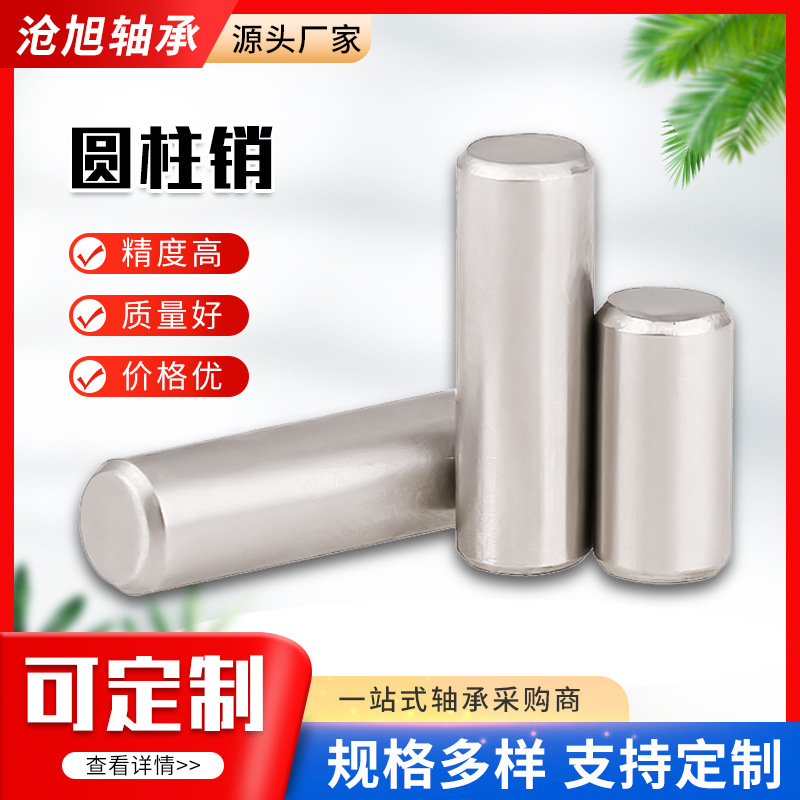 厂家生产定位销轴承钢滚针非标椎型销模具冲针不锈钢圆柱销