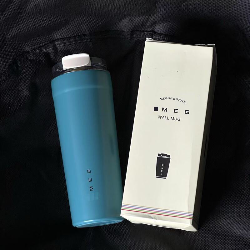 高端斯MEG保温杯316不锈钢直身杯无提绳550毫升Ins风格大容量杯|undefined