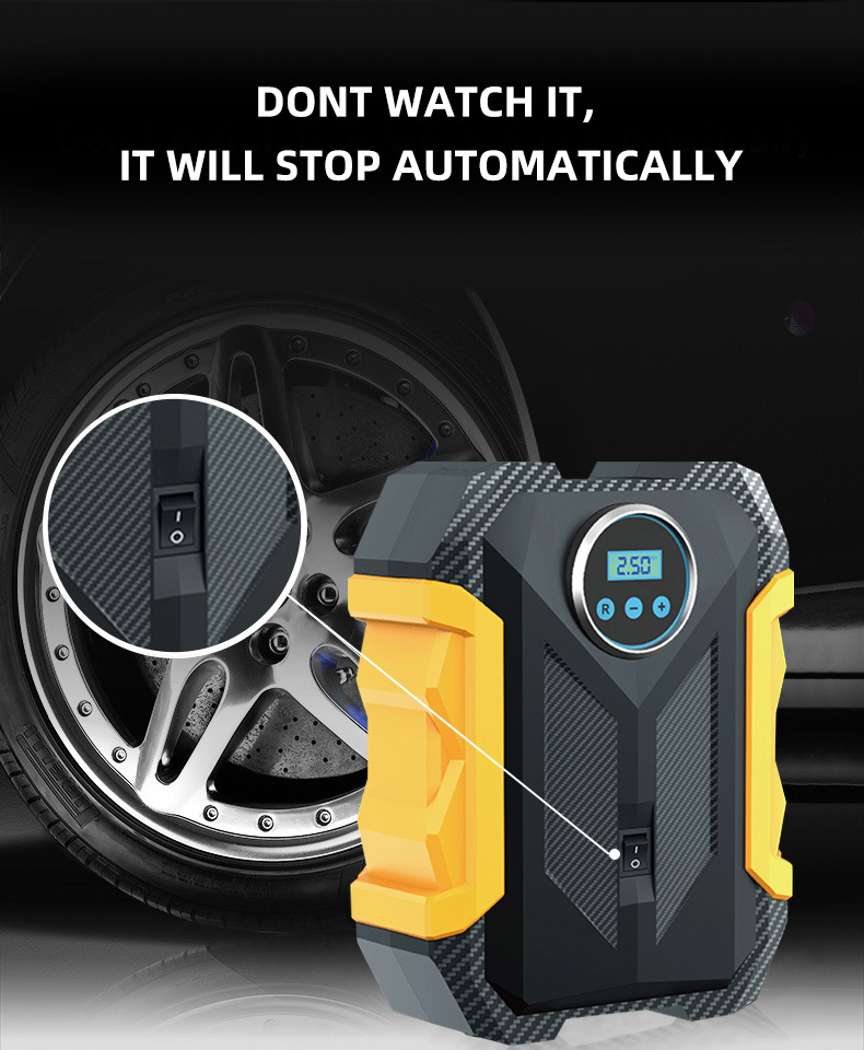 Multifunctional Car Portable Inflator Car Home Dual-Use SUV Portable Tire Inflator