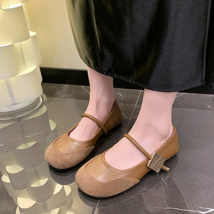 Metal loafers, footwear for leather shoes, 2024 years, Korean style