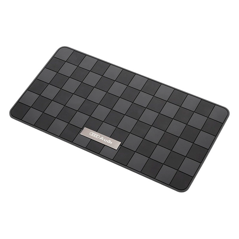 Новый нескользящий коврик для приборной панели автомобиля Клетчатый Универсальный Автомобильный Противоскользящий коврик, высококлейкие Нескользящие Автомобильные украшения