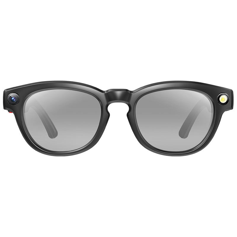 Q8(Hey Cyan) traducción de IA 8 millones de video de soporte de disparo de alta definición llamada Bluetooth escuchando canciones gafas inteligentes