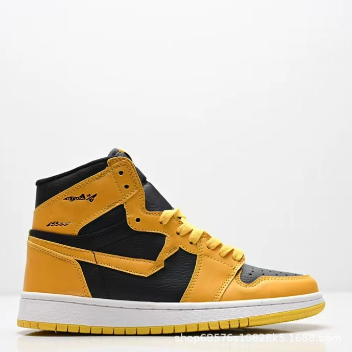 Кроссовки баскетбольные Air Jordan 1, нескользящие износостойкие кроссовки для любимых, универсальная повседневная обувь