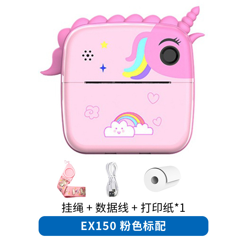 Nuevas cámaras transfronterizas para niños, cámara de mano, SLR, doble lente, juegos al aire libre, mini juguetes, cámara Polaroid