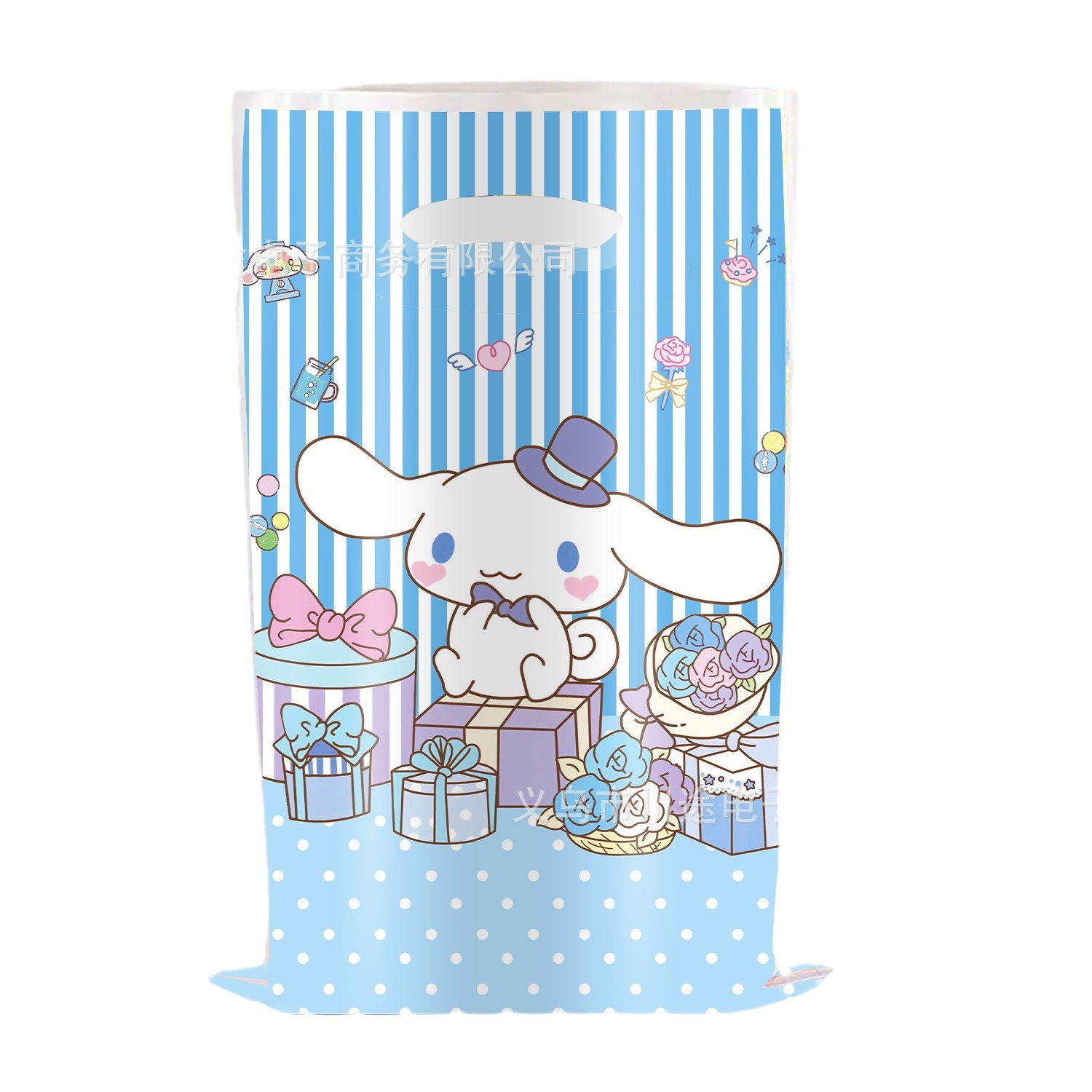 Fábrica directa bolsa de regalo de dibujos animados para niños fiesta de cumpleaños bolsa de regalo película perlada bolsa de regalo PE ahora