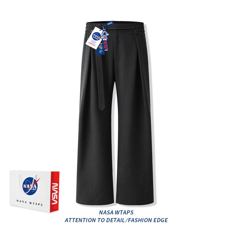 NASA ABOUT美式休闲运动套装男秋季潮牌卫衣宽松外套长裤潮搭一套|undefined