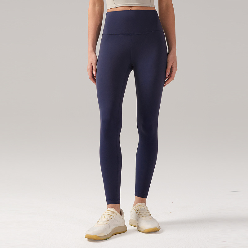 lulu alta resistencia, pantalones de pantalones de cintura alta, pantalones de gimnasio transpirables, 24 "pantalones deportivas abrasivas. image 11