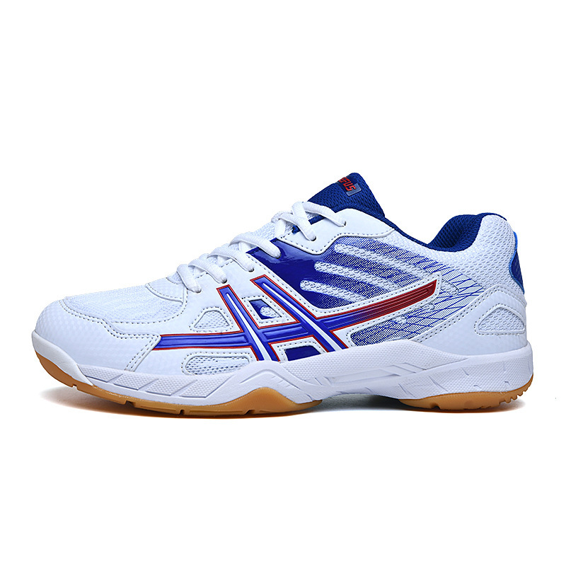 Lefus/Refus Badminton Shoes for Men and Women Breathable Table Tennis Indoor Tennis Sneakers One Piece Drop Shipping Non-Slip