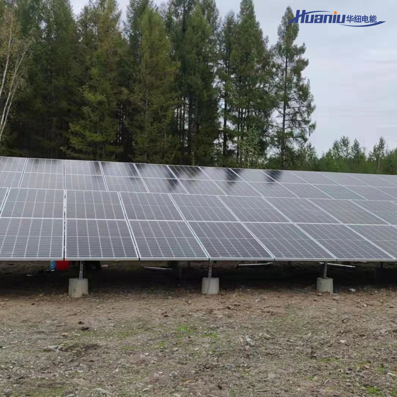 屋顶太阳能离网型光伏储能系统偏远地区30kw太阳能供电系统