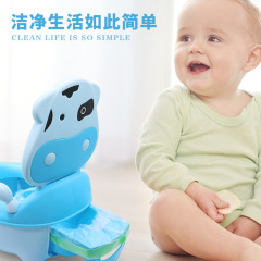 Children's potty cleaning drawstring toilet cleaner disposable baby sitter poop bag household garbage bag