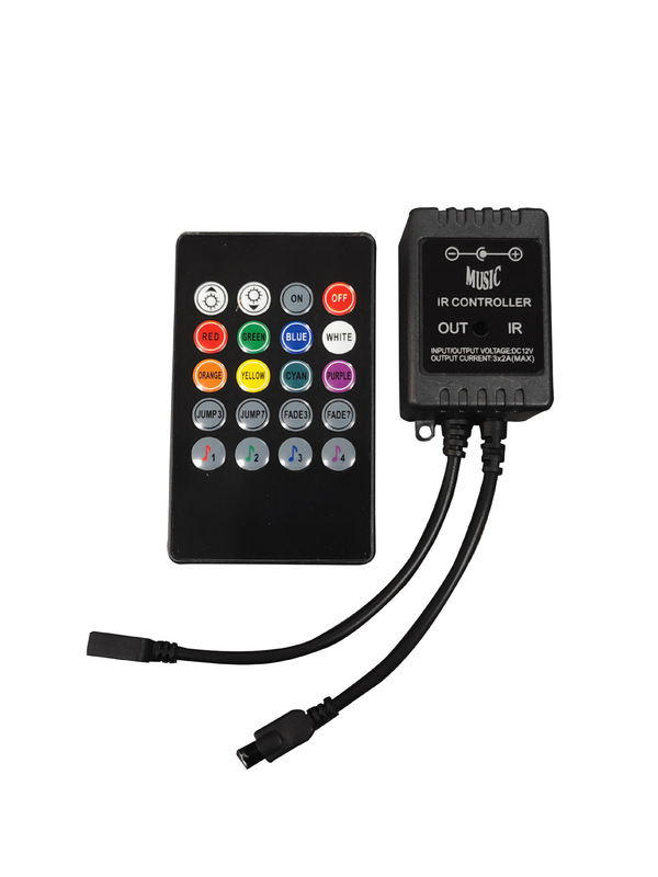 LED ライトストリップ rgb コントローラ RF24 キーアプリ Bluetooth usb44 キータッチセンサーハンドスキャン音楽トーン調光器|undefined
