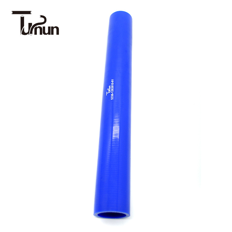 生产汽车发动机散热器硅胶管聚酯布夹层一米长硅胶管