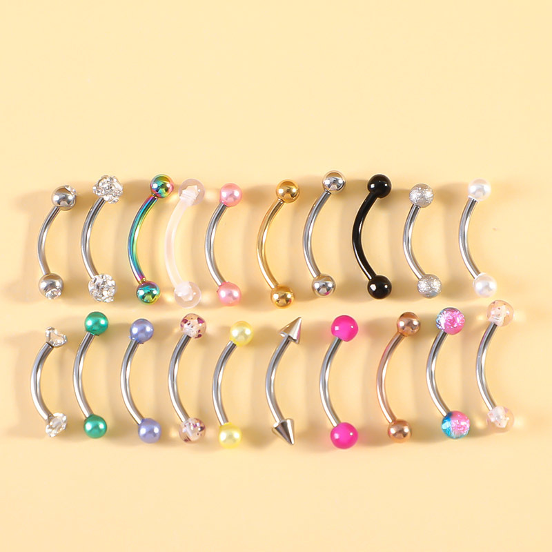 Edle Nasenstecker Aus Edelstahl Mit Matter Oberfläche_voghion.com