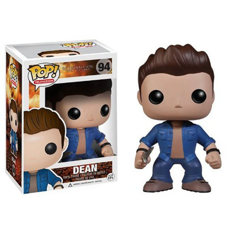 Коллекционная фигура POP Vinyl (POP) Дин, Кастиэль, Сэм — PVC фигурка и брелок, множество цветов