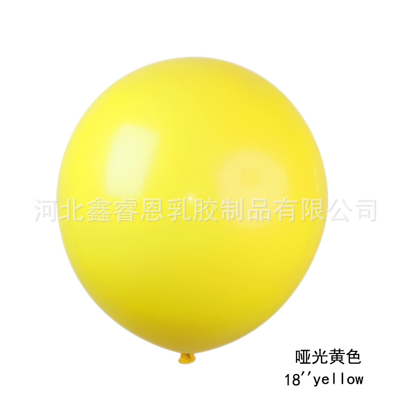 Globo de gran tamaño de 36 pulgadas, látex grueso, césped al aire libre, parque de juguetes para niños, puesto al por mayor, globo grande redondo