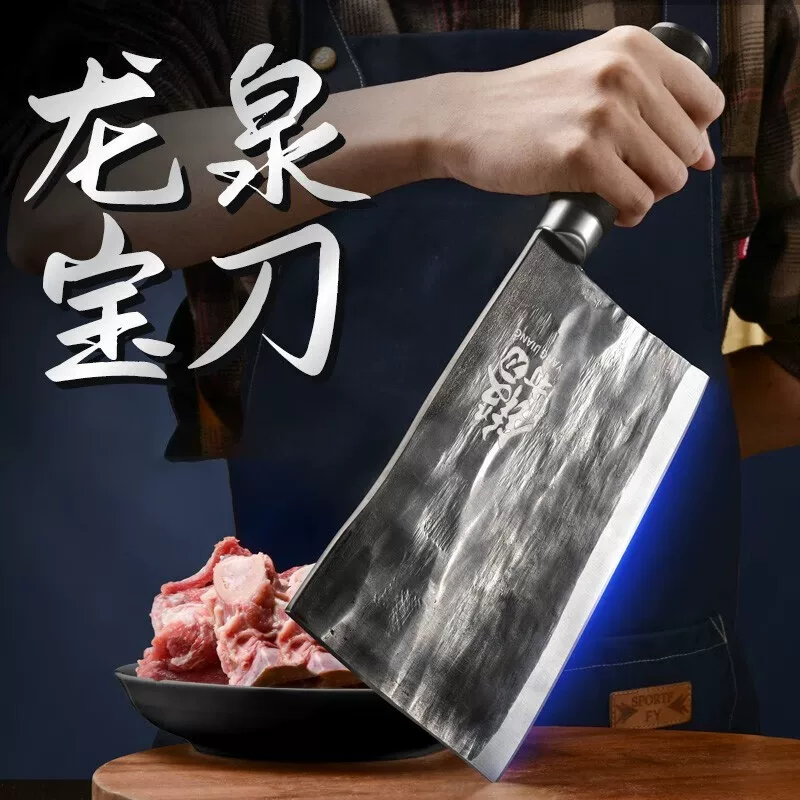Кость Резак ручной ковки кухонный нож резак костей утолщенный утяжеленный нержавеющая сталь костяной резак гостиничная кухня
