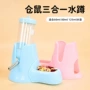三合一自动塑料仓鼠水壶架