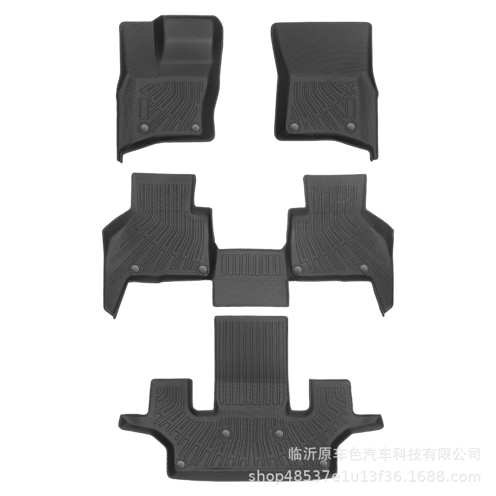 Aplicable para Range Rove Defender 130 25 - 26   3D todo tiempo material TPE almohadilla de pies