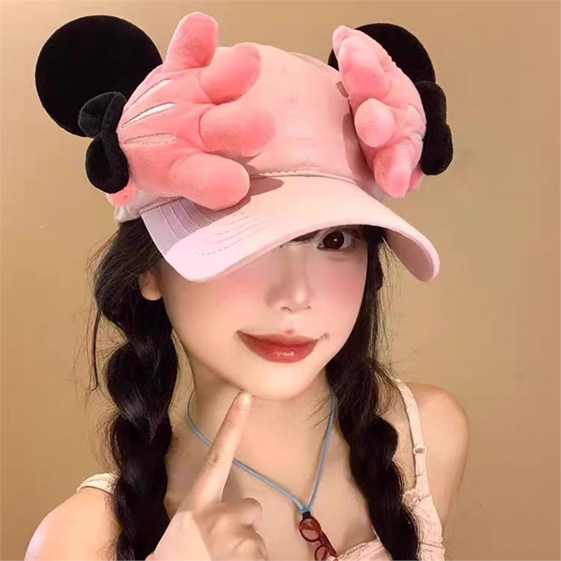 2025 New Cartoon Bowknot Baseball Cap, Funny and Cute Sun Protection Peaked Cap 2025 New Cartoon Bowknot Baseball Cap, Funny and Cute Sun Protection Peaked Cap