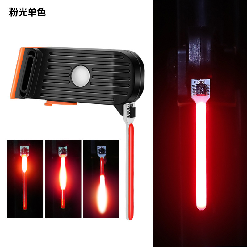 マウンテンバイクテールライト呼吸充電ロードサイクリング自転車夜間ランニング機器子供用バランスバイクスポーツユニバーサル|undefined