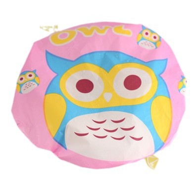 Gorro de ducha de dibujos animados Gorro de ducha de mujer adulto engrosado viaje impermeable champú tapa cocina a prueba de aceite sombrero a prueba de humo
