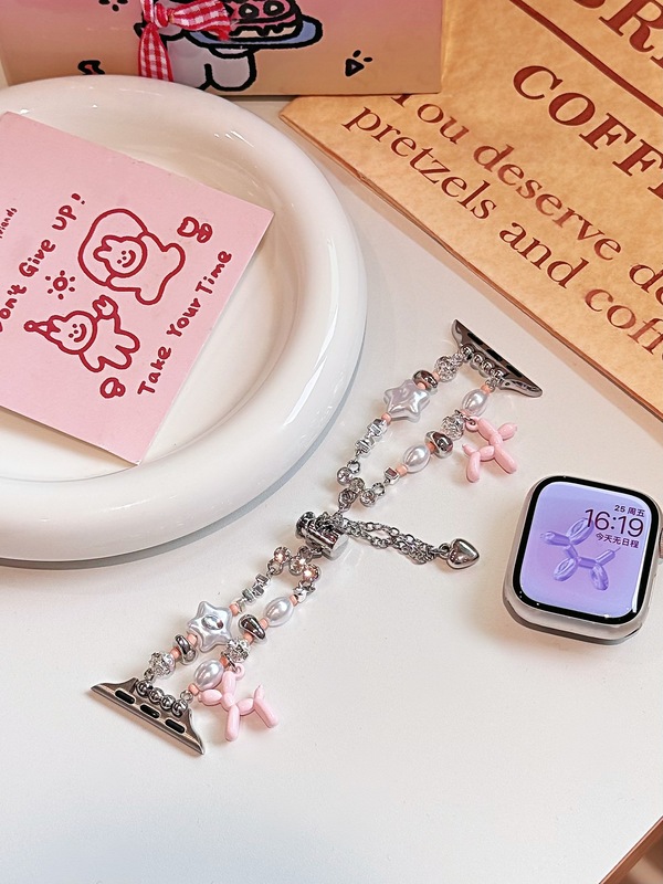 スターバルーン犬は、Apple iwatch1098se ウォッチ FIT4 Huawei GT5 ストラップ Xiaomi 89pro に適しています。|undefined