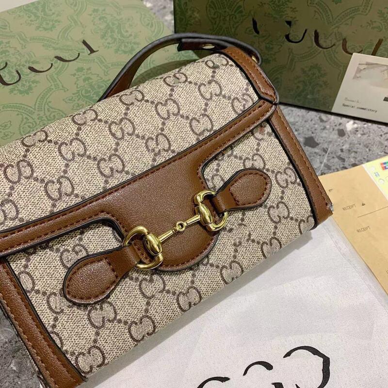 Big Brand G Home Bag Luxury Women's Bag 1955 Mobile Phone Bag Cross-border Women's Bag High Goods Women's Bag Big Brand Flat for Bag