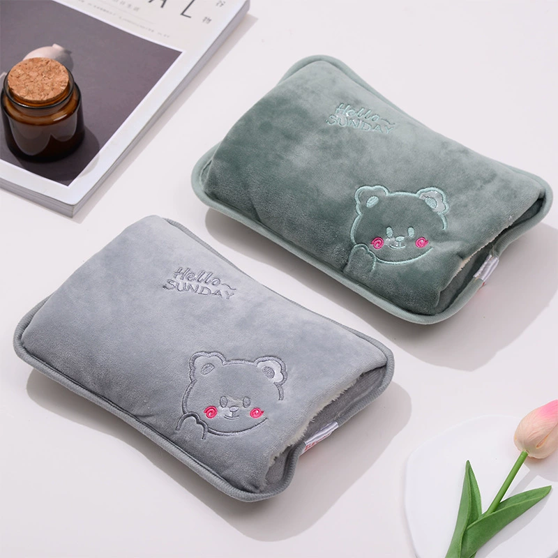 Plush hand warmer, explosion-proof water container, new collection, wholesale