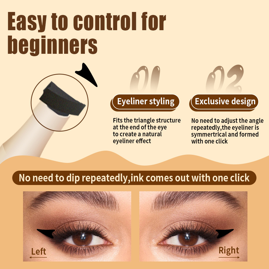 PAGE VINE 2 - en - 1 sello de delineador de ojos líquido de lápiz de secado rápido sin manchas impermeables a prueba de sudor sello de delineador de ojos Amazon