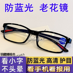 中高年向け拡大鏡 クラシックな角型老眼鏡 メーカー直販 卸売 直送 目の保護 ブルーライトカット