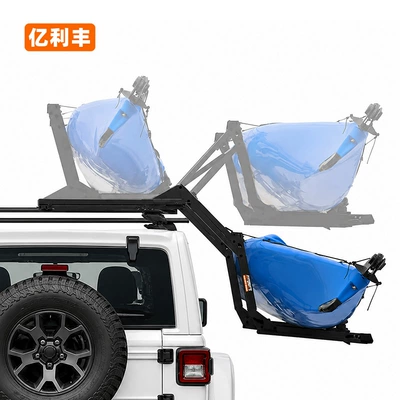 Car Roof Rack Lifter, Kayak Roof Rack Hydraulic Lifter, 100 Pound Load Capacity, Rustproof, Direct from Manufacturer