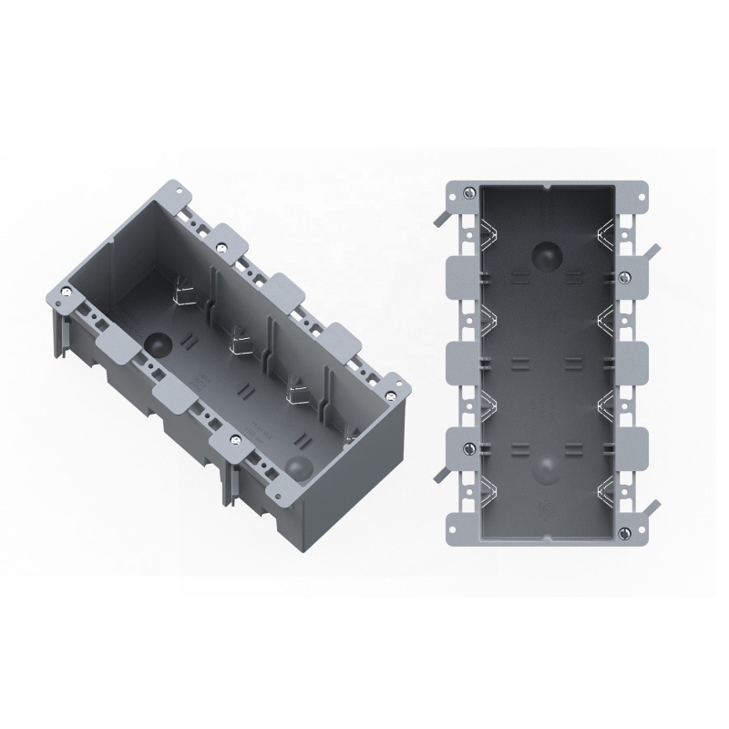 American 68 Cu.In.Four Gang Old Work Switch/Outlet Box with