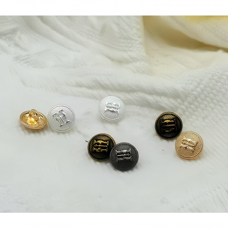 スポット卸売シャツボタン 10 ミリメートル金属ボタンコートジャケット前立てボタンカーディガン手縫いボタン|undefined