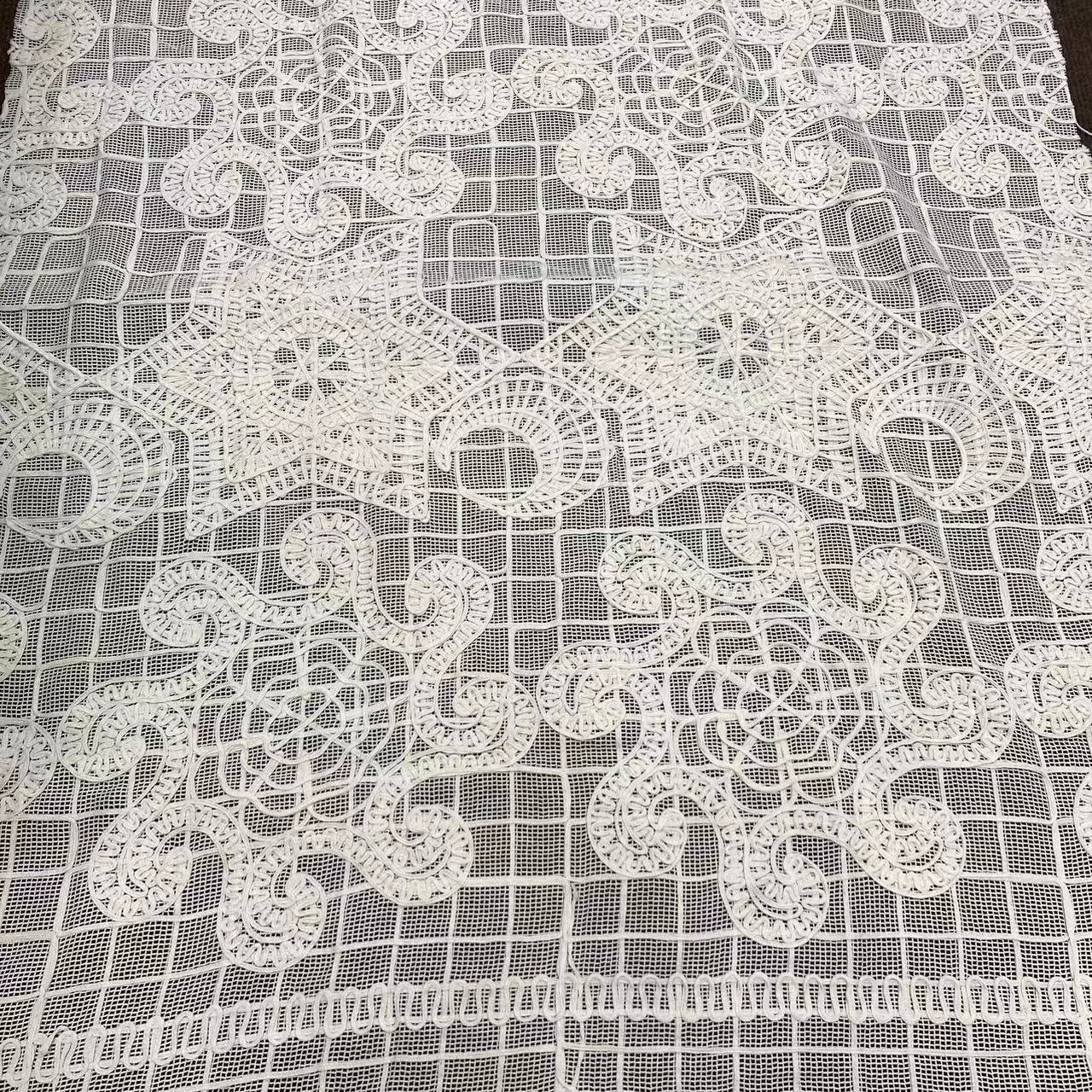 工厂直销易维护型吸湿速干透气透湿抗菌防霉创意花边复古时尚面料