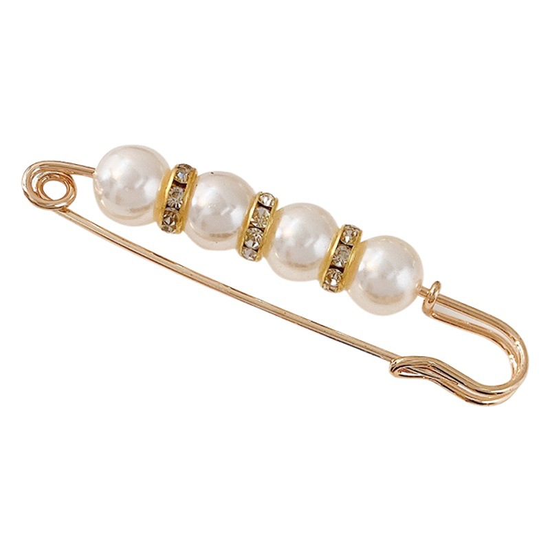 Broche de ajuste de la cintura para las mujeres verano ajustable cintura ajustada ropa fija anti-exposición hebilla simple tamaño de la cintura pin reductor