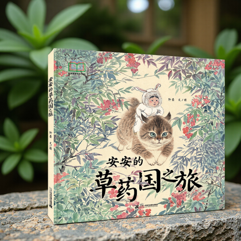 现货安安的草药国之旅硬壳3-8岁宝宝漫画儿童故事书幼儿园绘本早