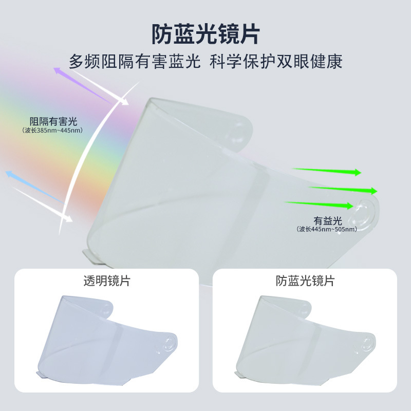 KYT TT 투명 블루라이트 차단 렌즈