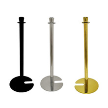 直销不锈钢礼宾杆酒店迎宾柱栏杆隔离桩排队柱一米线警戒线护栏杆