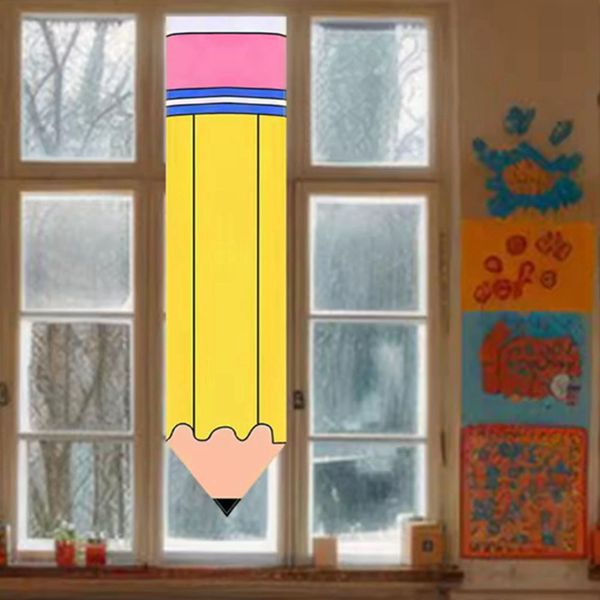 2 Pieces Color: Picture Color Material: Fabric Pencil-Shaped Door and Window Coverings for Classroom Pencil-Shaped Blackout Curtains 20 2 Pieces Color: Picture Color Material: Fabric Pencil-Shaped Door and Window Coverings for Classroom Pencil-Shaped Blackout Curtains 20