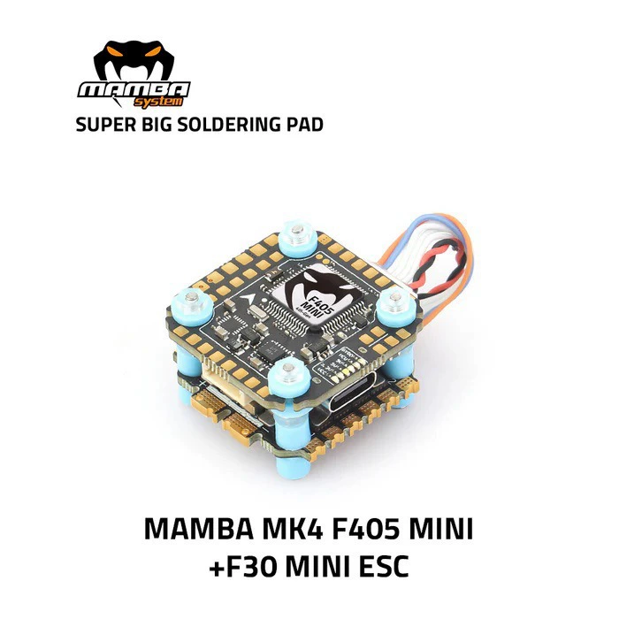 Datong MAMBA MK4 F405 MINI полетный контроллер + 30A/40A/44A 4IN1 регулятор