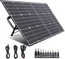 10-300W Foldable USB Solar Panel Portable Battery Charger