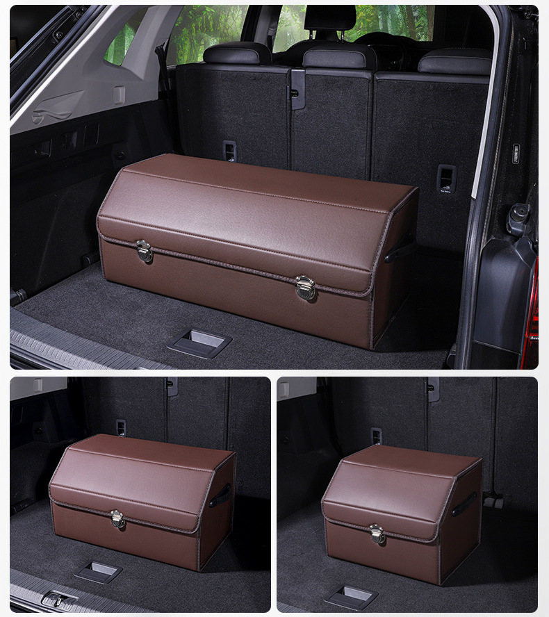 Car Trunk Storage Box, Car Storage Box, Foldable Car Interior Decoration Items, Practical Goodies, Organizing Box, Storage