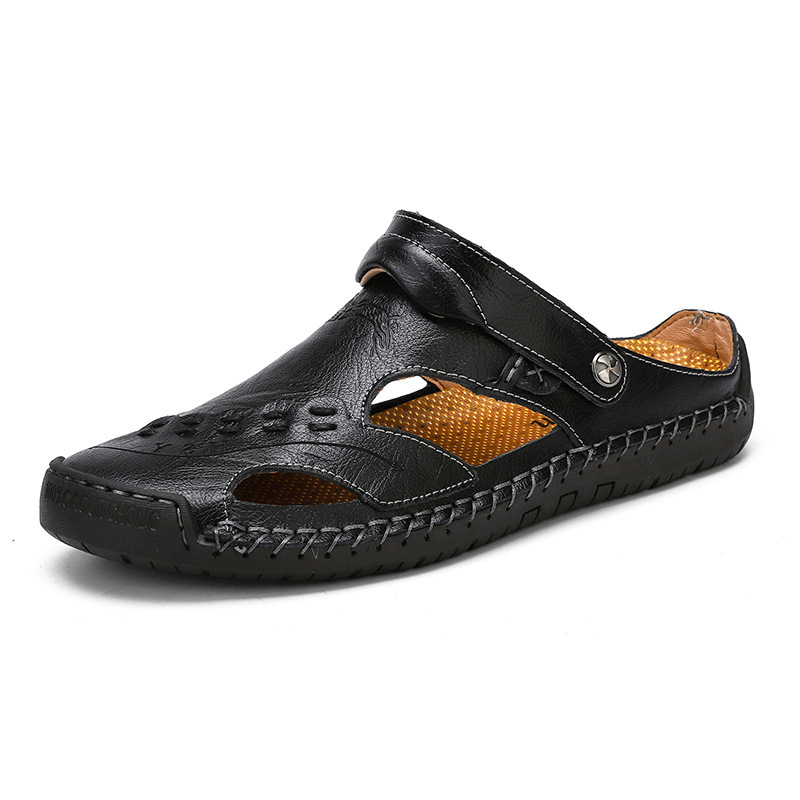 Men's Breathable Closed-toe Casual Sandals For Beach And Summer_voghion.com