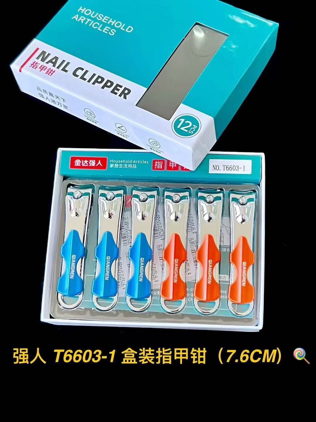 Cuchillos de uñas Jinda Strong 100 cortadores de uñas grandes, medianos y pequeños, cortaúñas de boca plana y cortaúñas de boca oblicua al por mayor