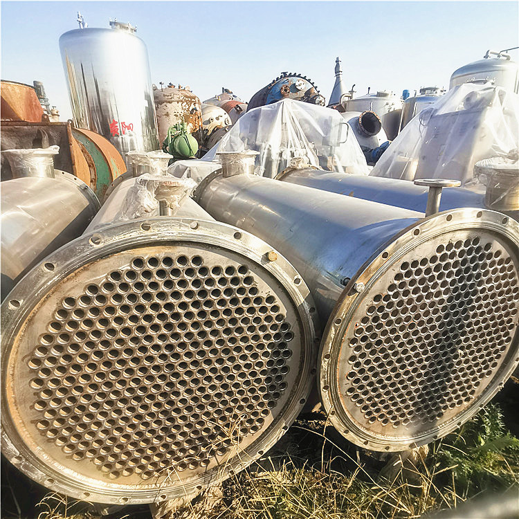 二手304高压不锈钢冷凝器 处理二手充填式列管冷凝器 现货供应