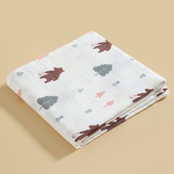 Wrapping Towel Class A Gauze Covering Blanket Bamboo Cotton Bath Towel Holding Quilt Baby Bag Single Bag Baby Summer Maternal and Infant Products Wrapping Towel