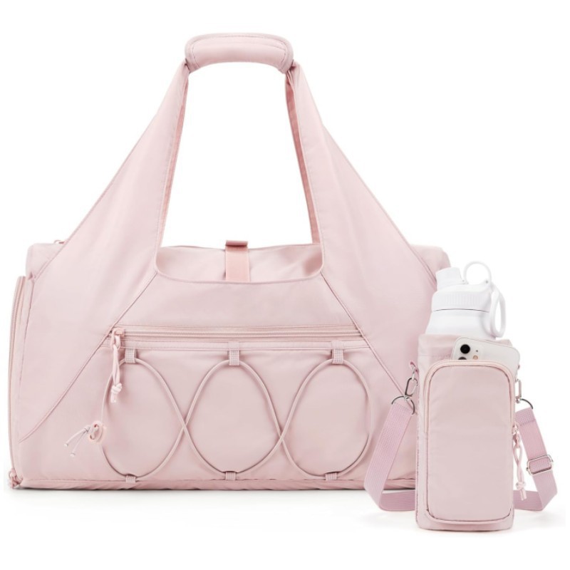 Amazon spot ligero con zapato compartimiento bolsa de equipaje con bolsillo mojado bolsa de viaje de yoga de mujer bolsa de fitness