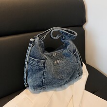 斜挎包包女多功能休闲托特包2025新款秋季时尚慵懒风高级感单肩包